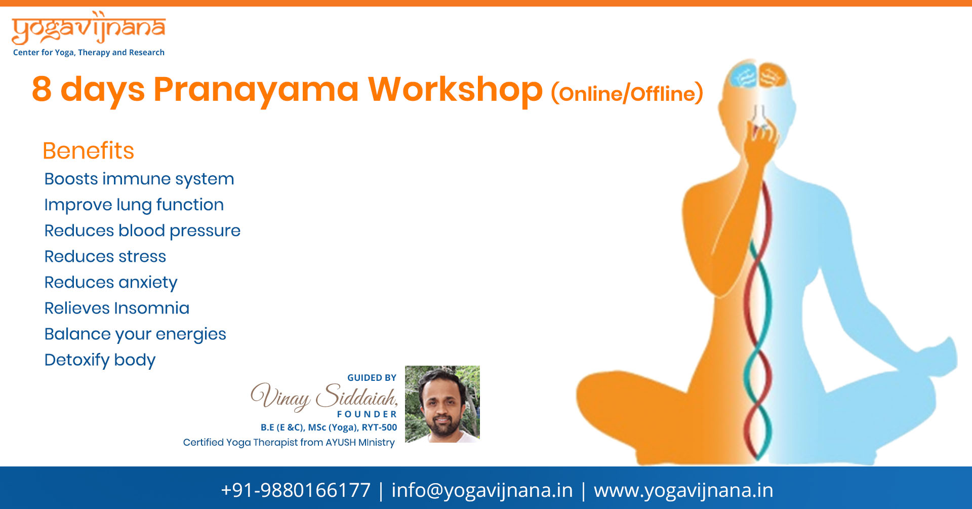 Pranayama Workshop by Yogavijnana
